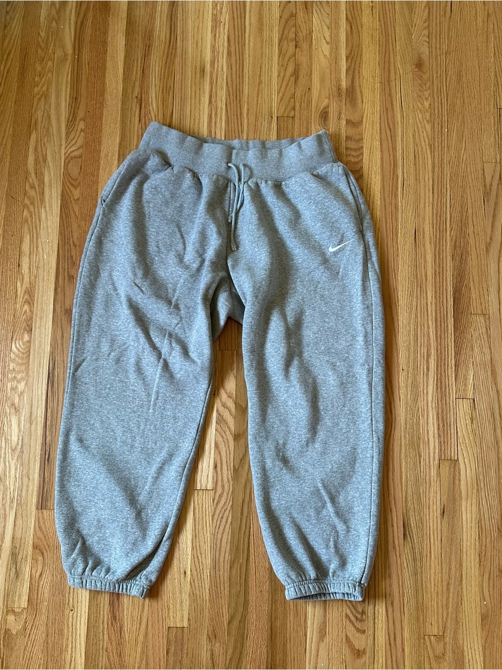 Nike Grey Fleece Jogger Sweatpants